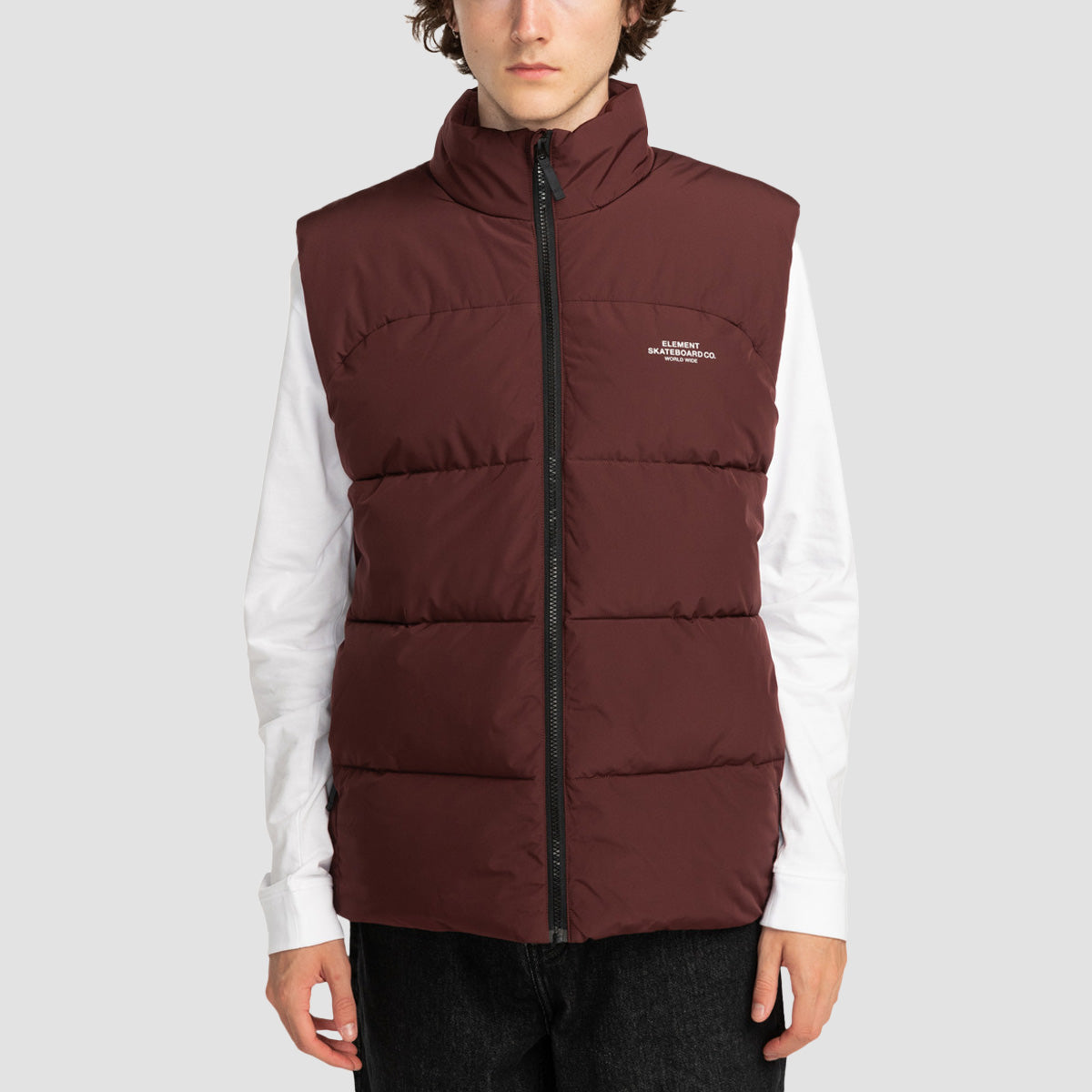 Element Classic Insulator Vest Jacket Decadent Chocolate