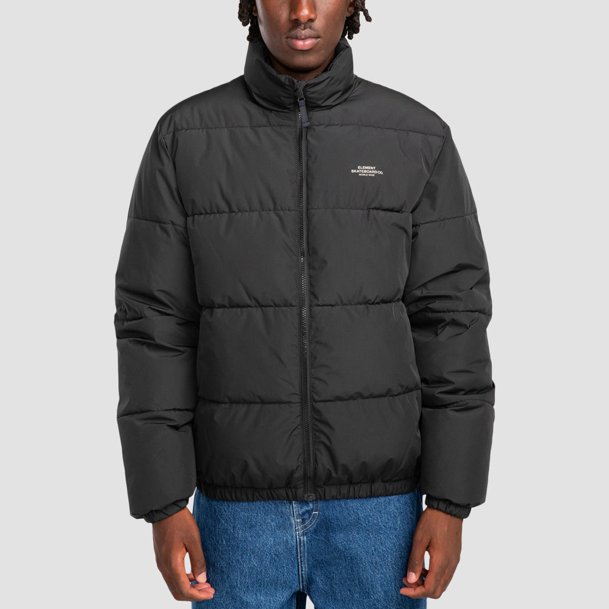 Element Classic Puffa Jacket Flint Black