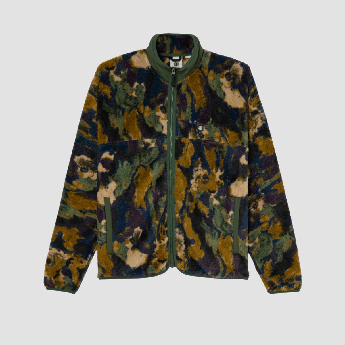 Element Classic Sherpa Fleece Jacket Bark Camo
