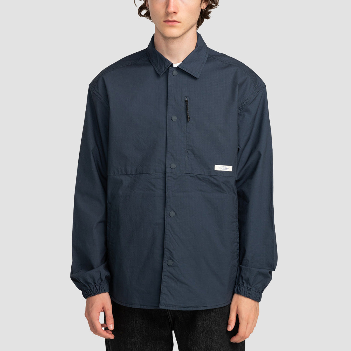 Element Cliff Longsleeve Shirt Blue Nights