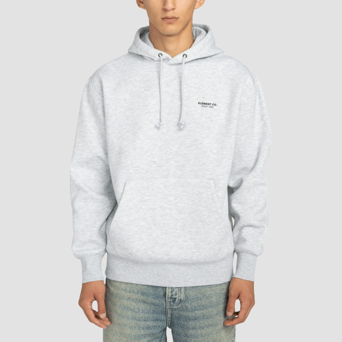 Element Co Pullover Hoodie Mid Grey Heather