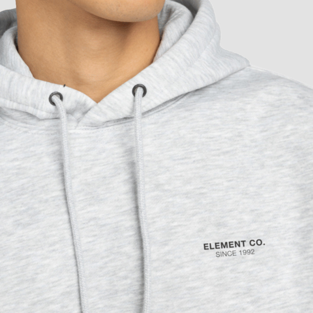 Element Co Pullover Hoodie Mid Grey Heather