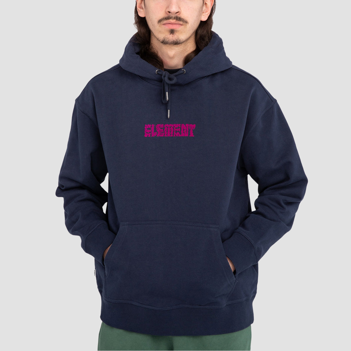 Element Cornell Cipher Pullover Hoodie Eclipse Navy