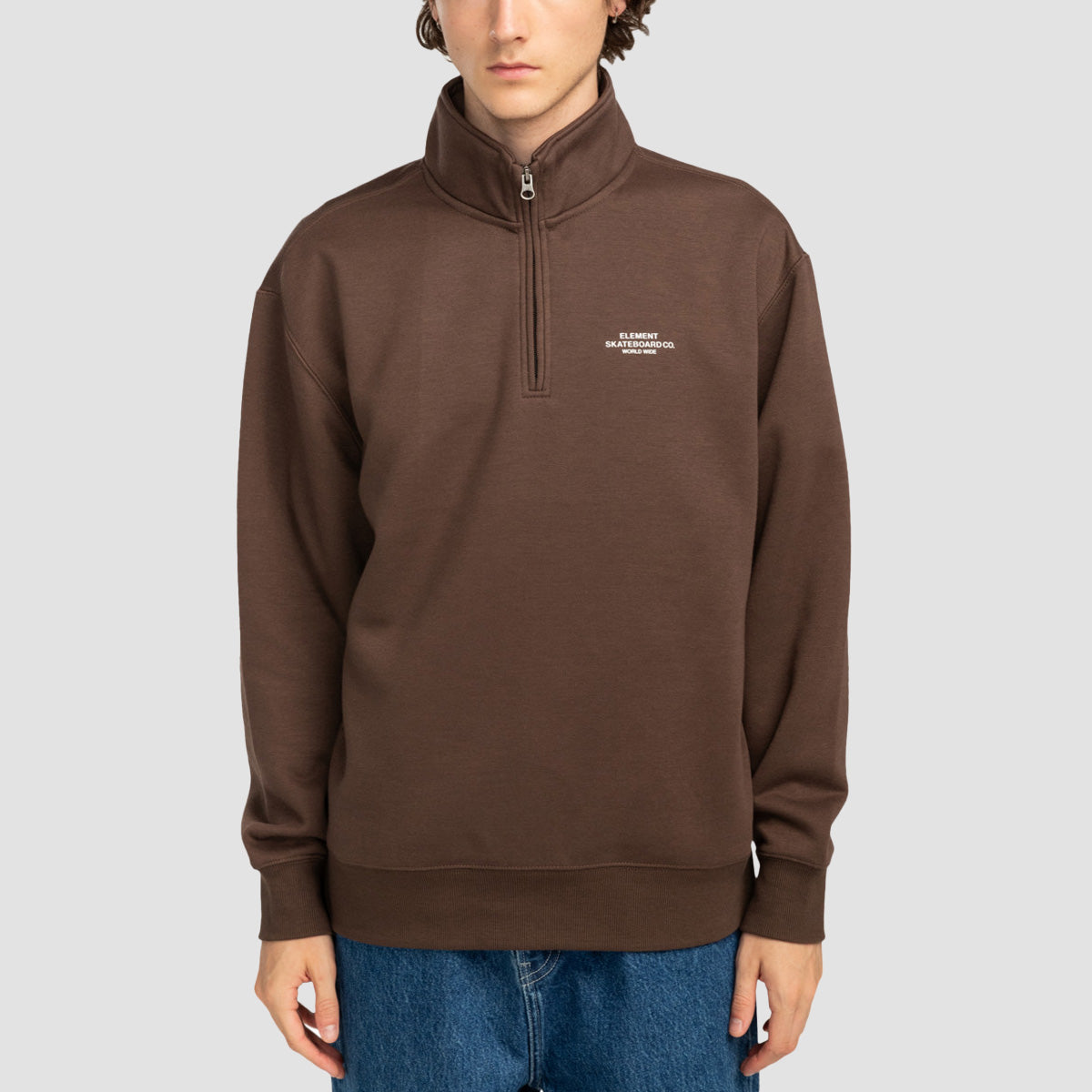 Element Cornell Skate Half-Zip Sweatshirt Bracken