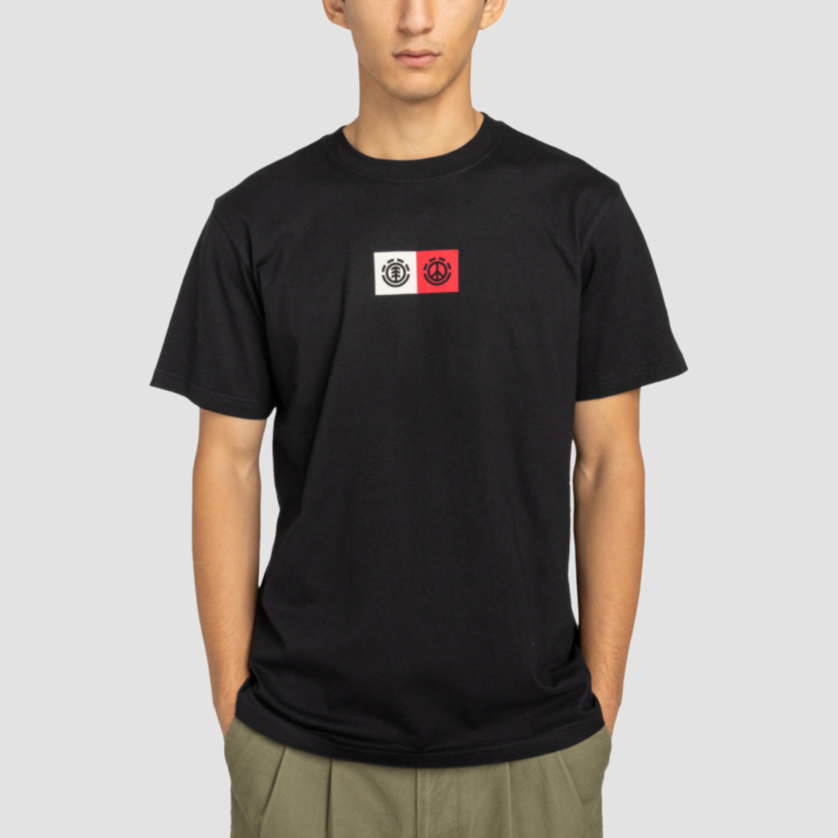 Element Dual T-Shirt Flint Black