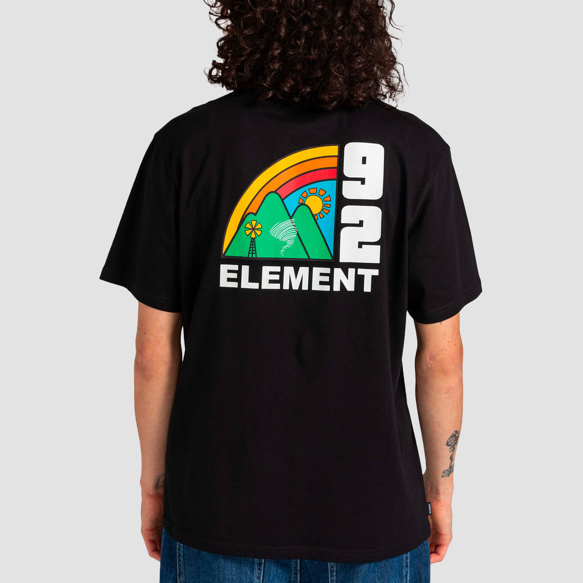 Element Farm T-Shirt Flint Black