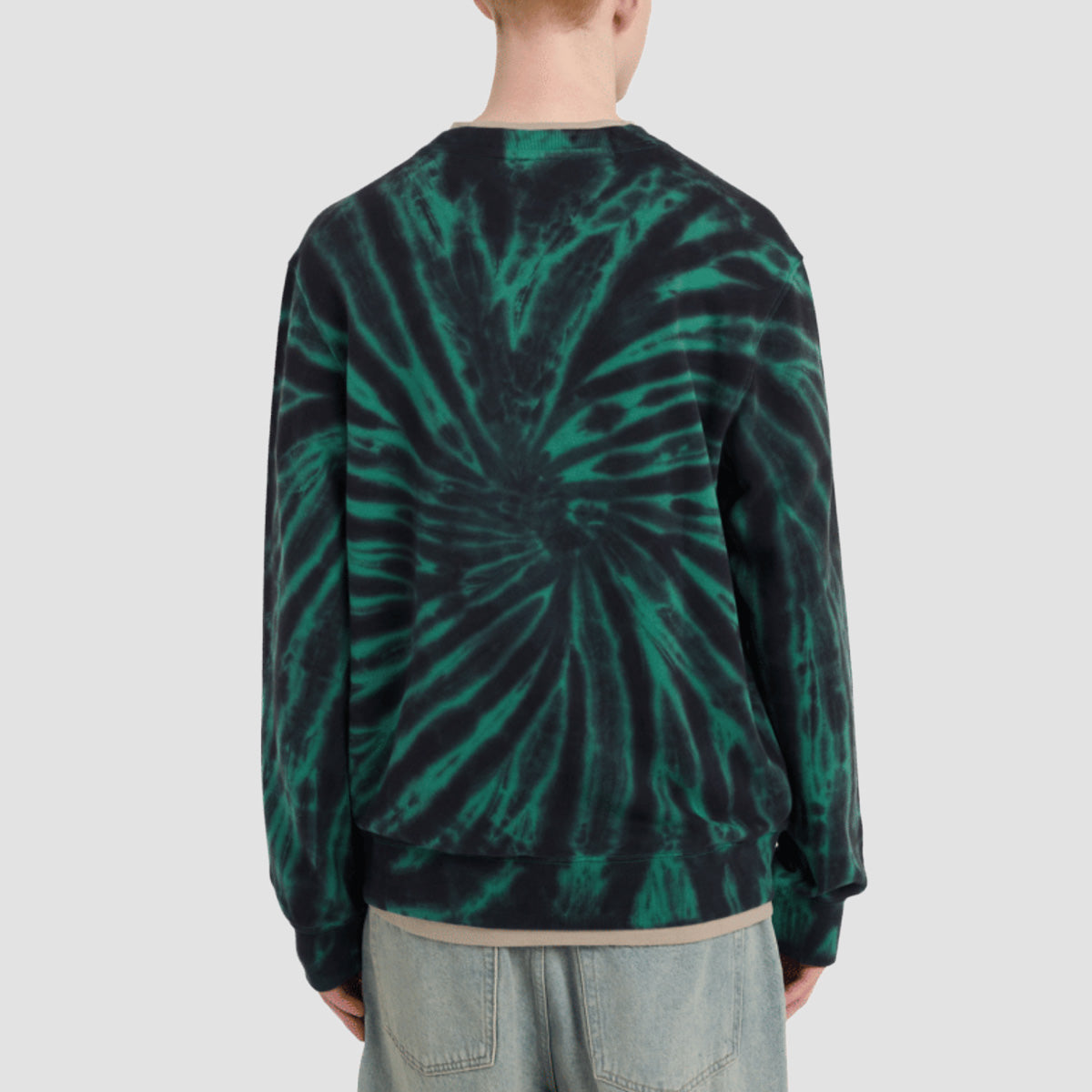 Element Home Team Tie Dye Crew Sweatshirt Fir