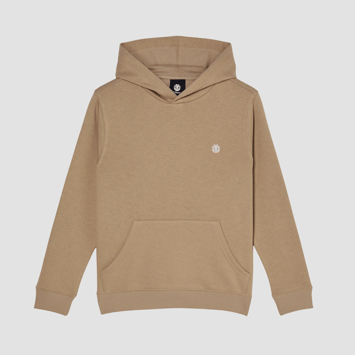 Element Icon Embroidery Pullover Hoodie Aluminum - Kids