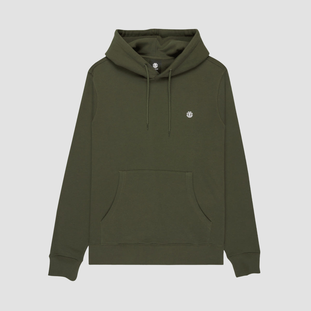 Element Icon Embroidery Pullover Hoodie Forest Night