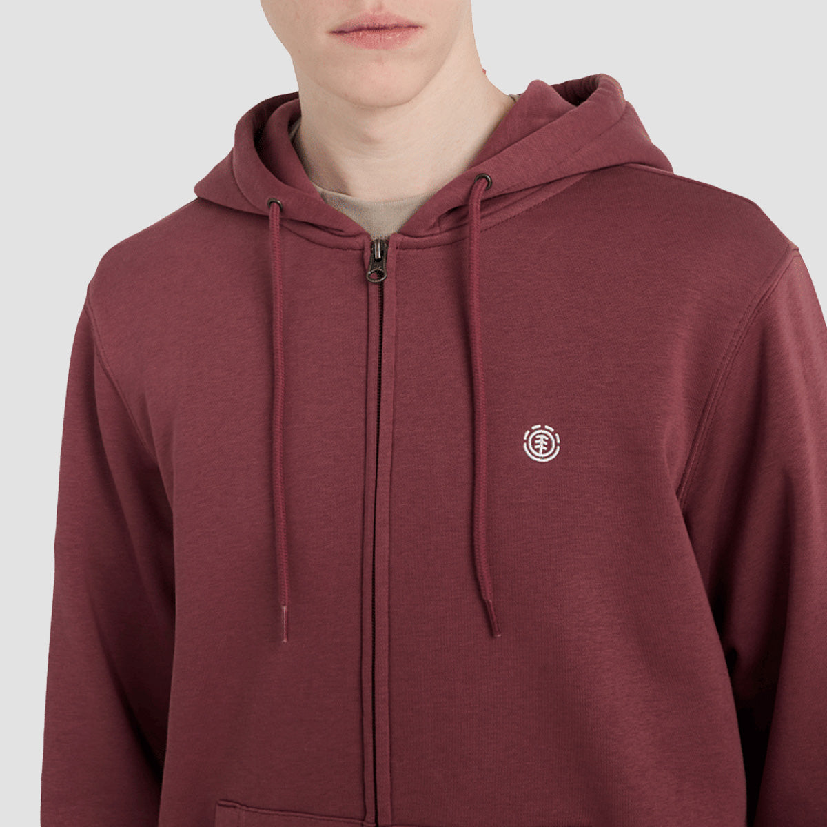 Element Icon Embroidery Zip Hoodie Nocturne