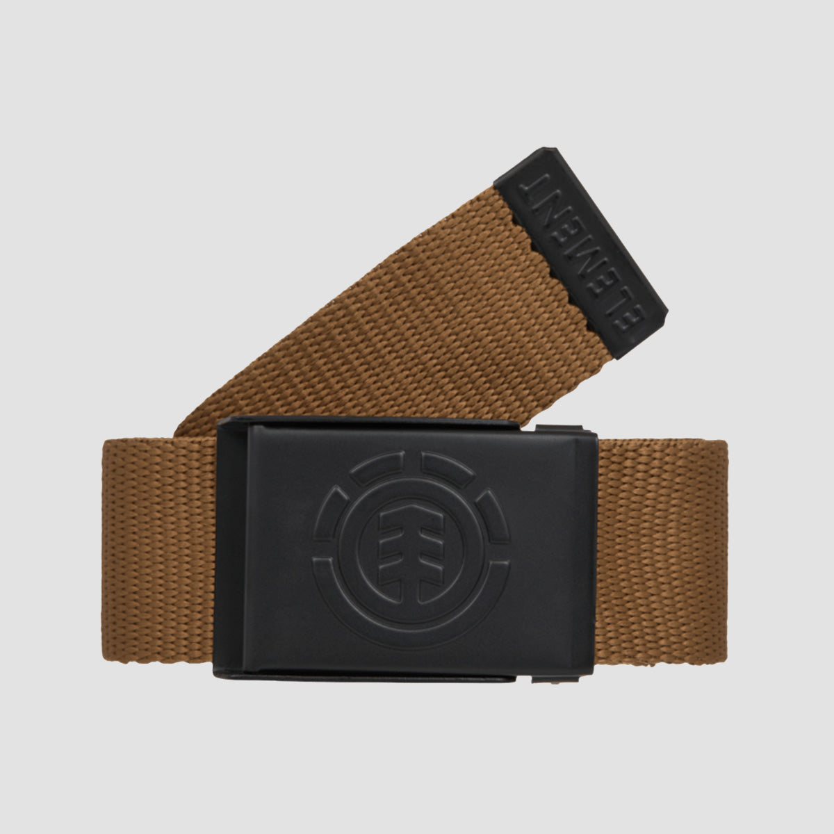 Element Icon Webbing Belt Sepia