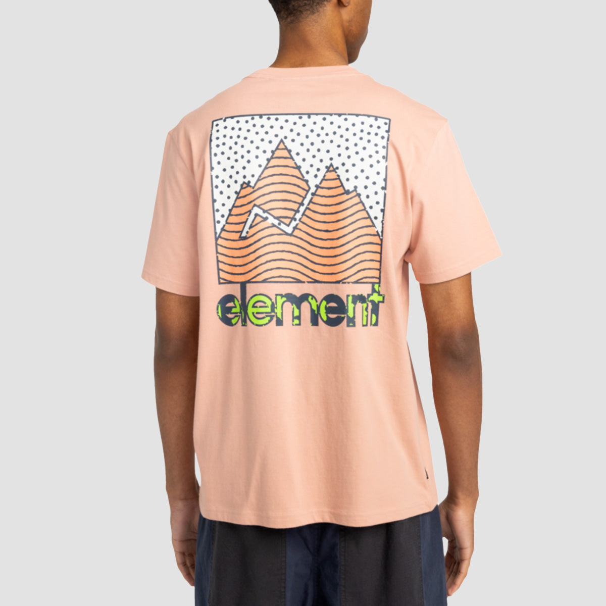 Element Joint Texture T-Shirt  Misty Rose