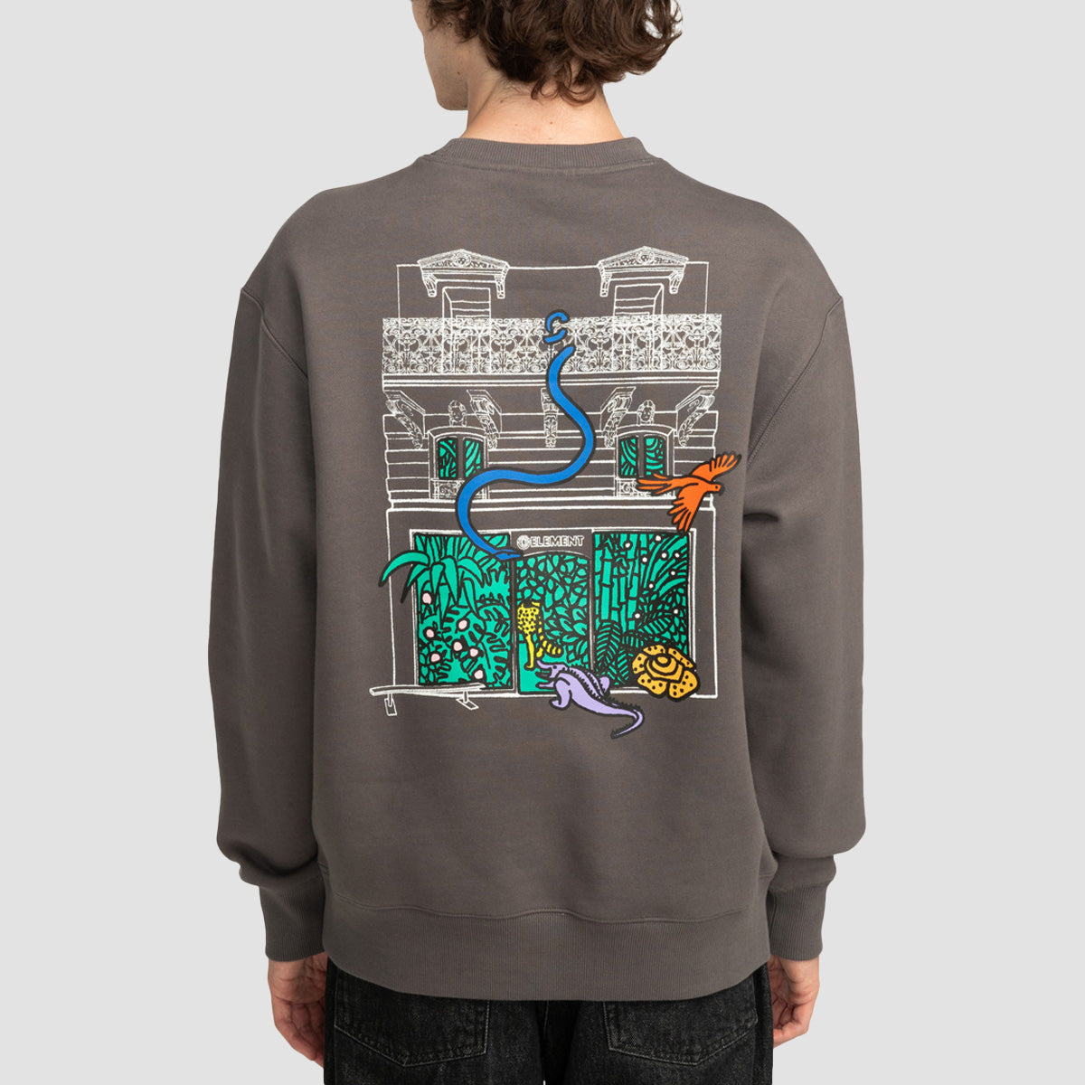 Element Jungle Shop Crew Sweatshirt Boulevard