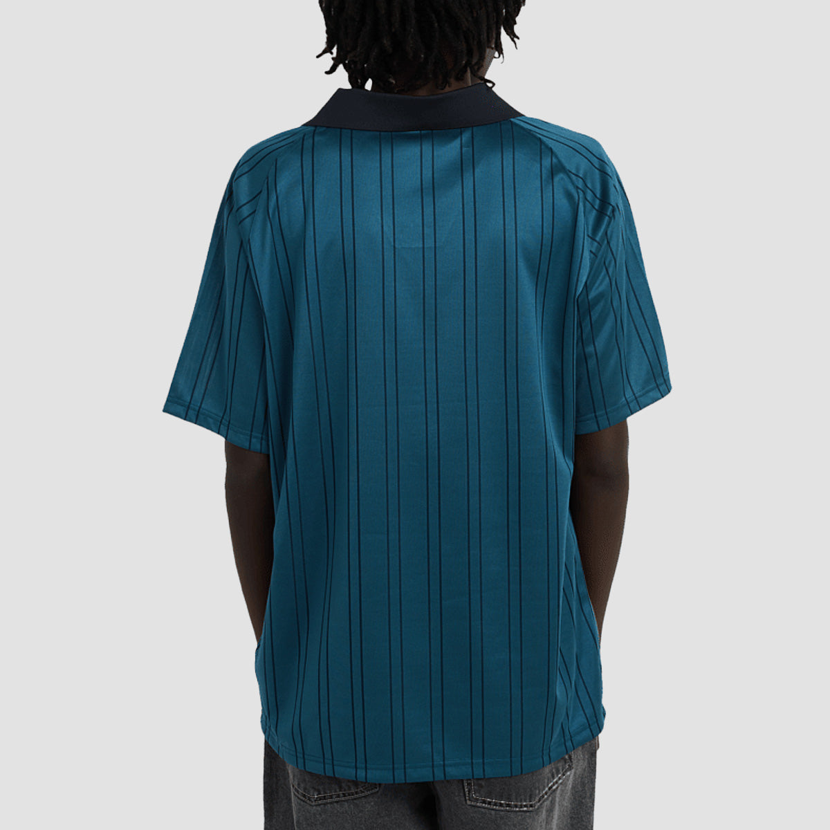 Element Lowcase Soccer T-Shirt Mallard Blue Stripes