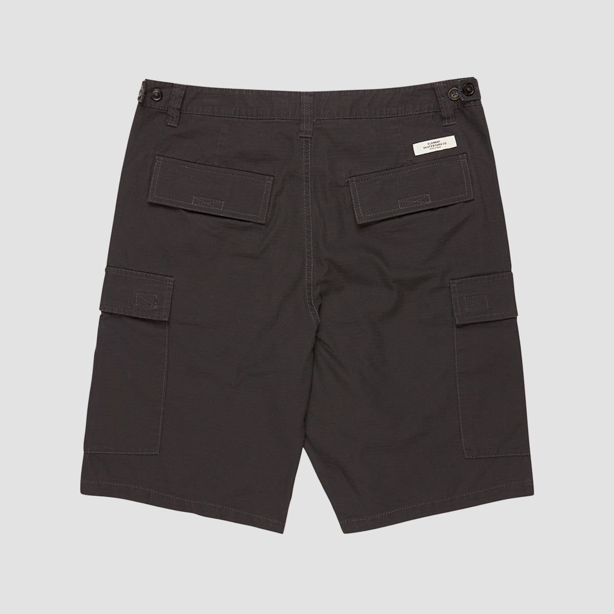 Element Relax Cargo Shorts Off Black