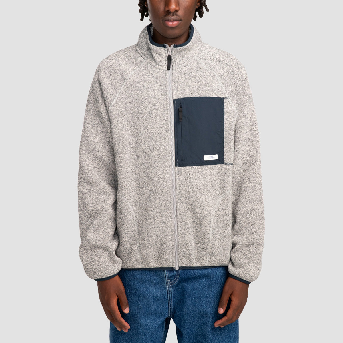 Element Sahtu Zip Sweatshirt Stone Heather