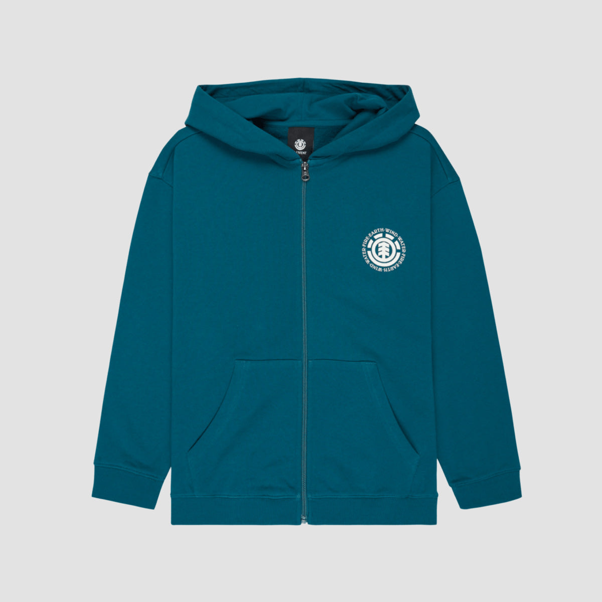 Element Seal BP Zip Hoodie Mallard Blue - Kids