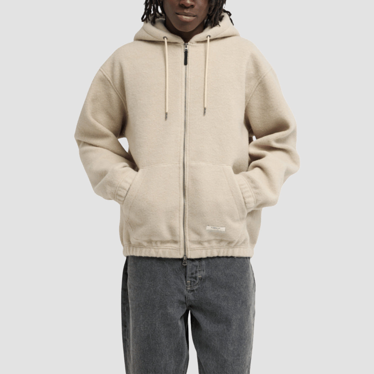 Element Sefton Fleece Jacket Oatmeal Heather