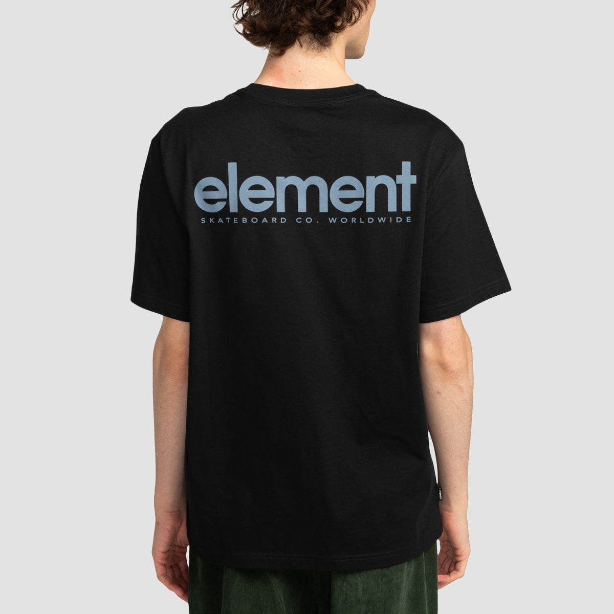 Element Simple Logo T-Shirt Flint Black