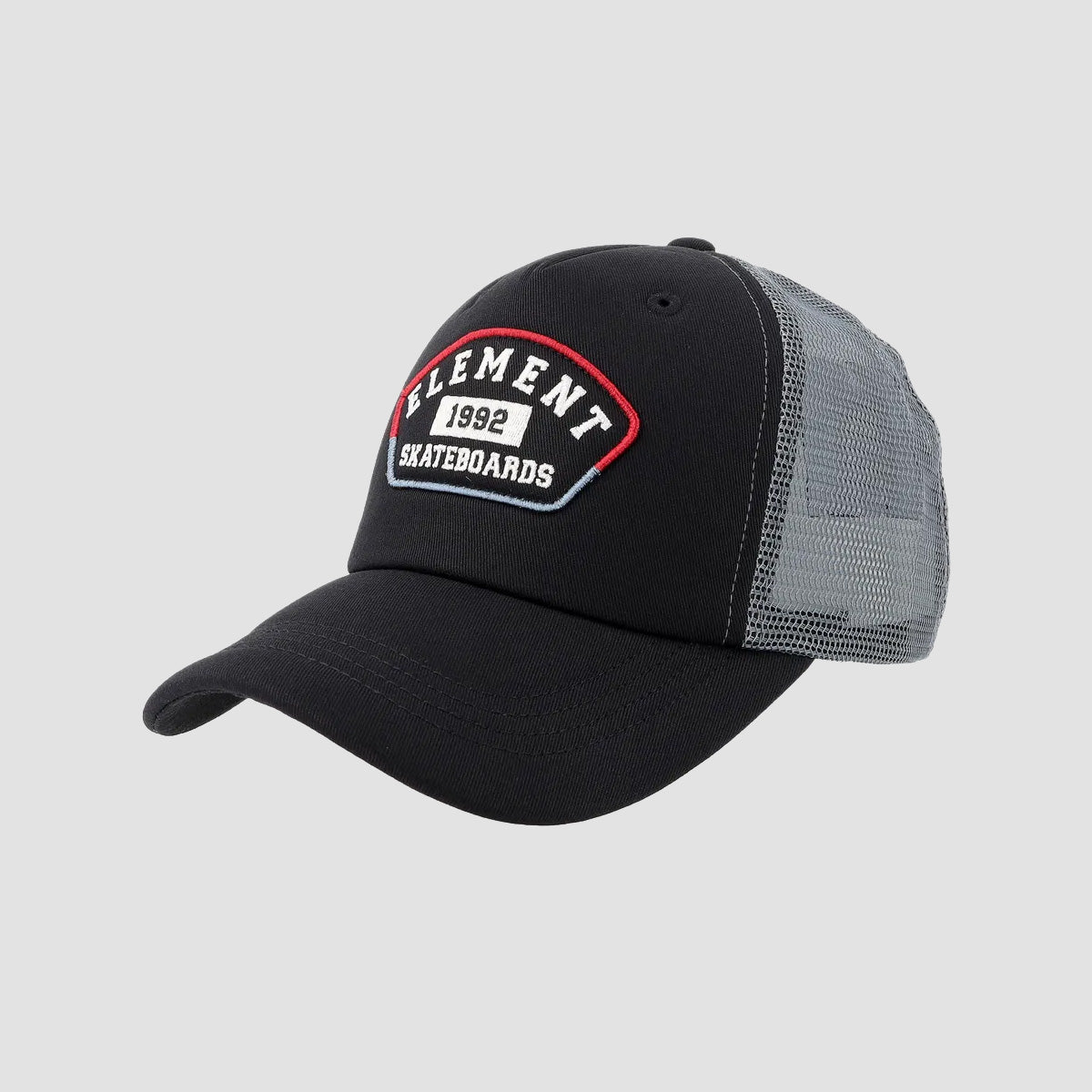 Element Team Trucker Cap Flint Black