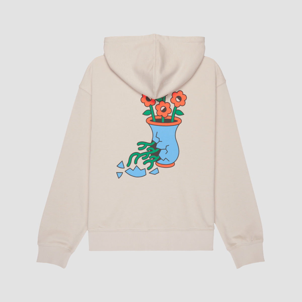 Element Too Wild Pullover Hoodie Oat Milk - Womens