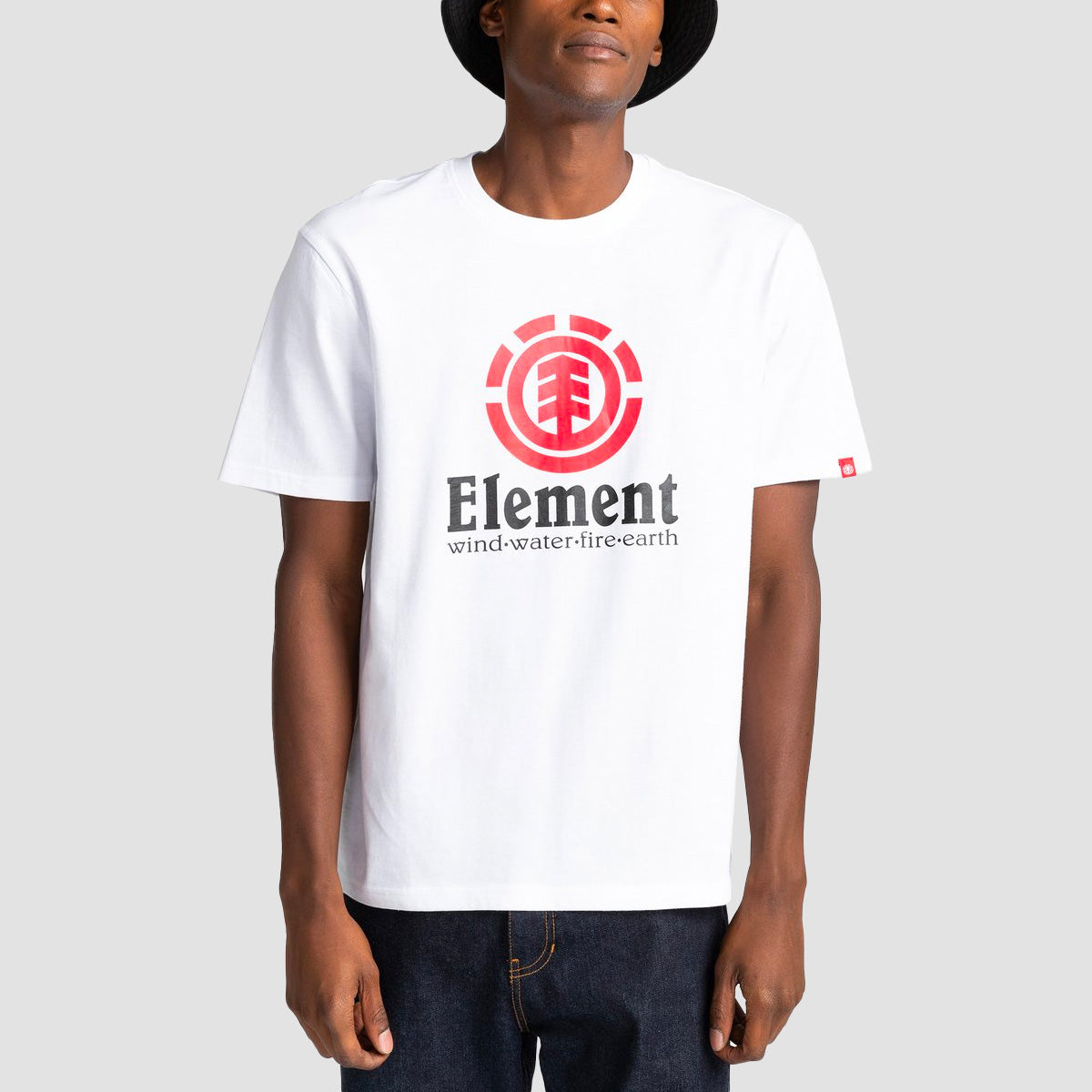 Element Vertical T-Shirt Optic White