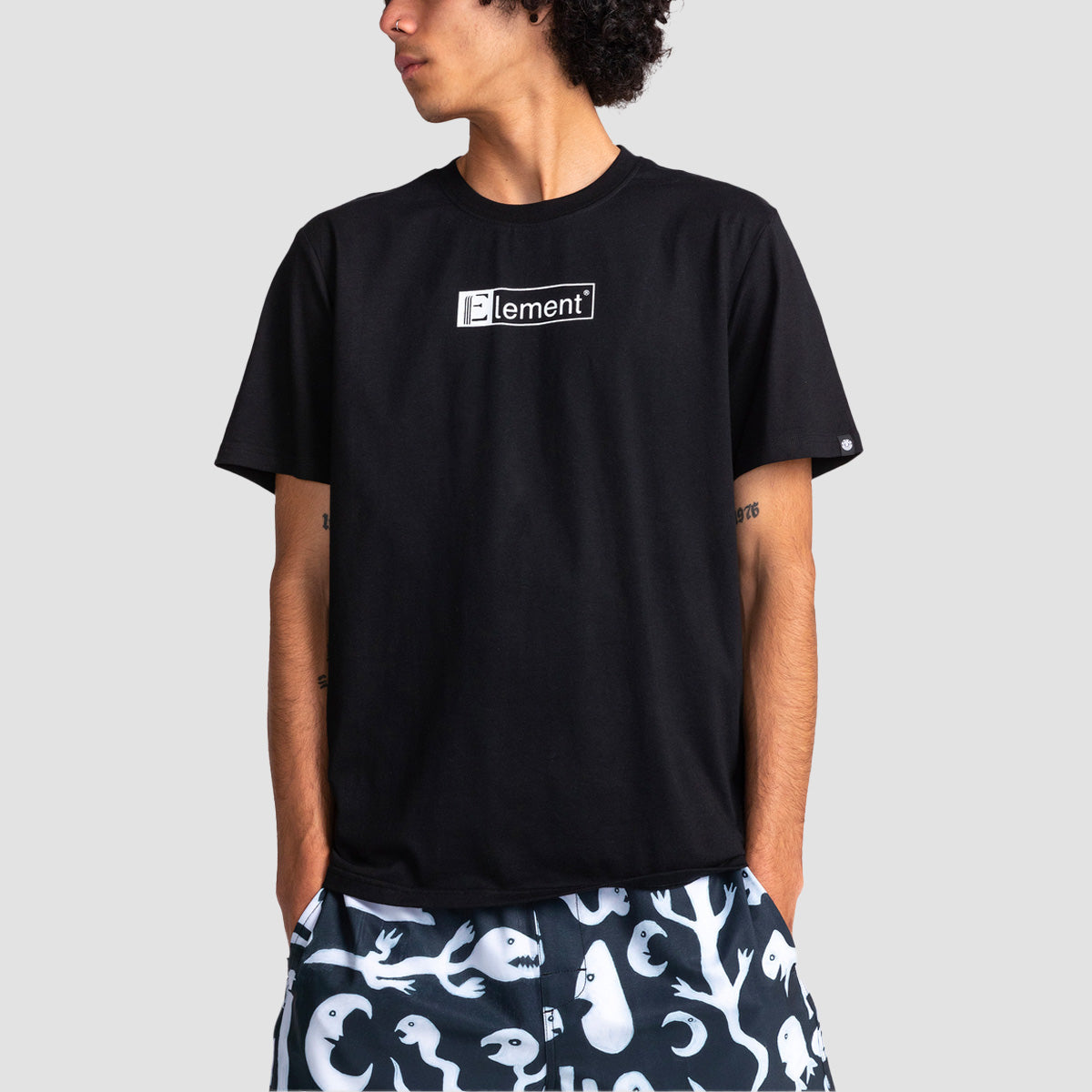 Element Skateboard Co - Tee For Men - Flint Black