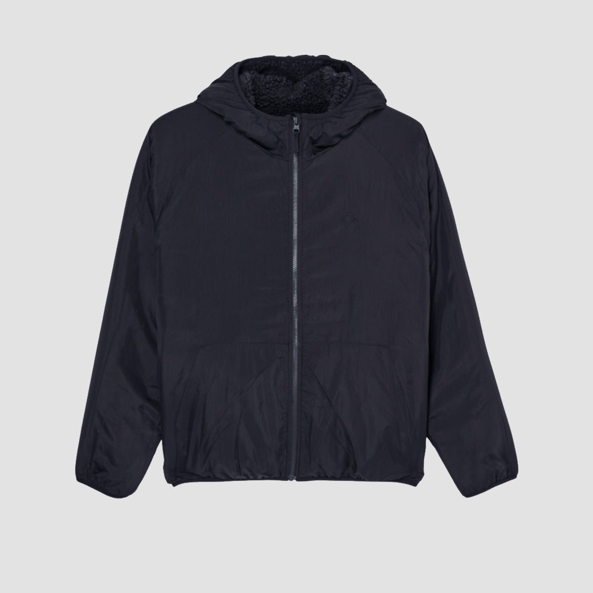 Element Wolfe Reversible Sherpa Jacket Off Black