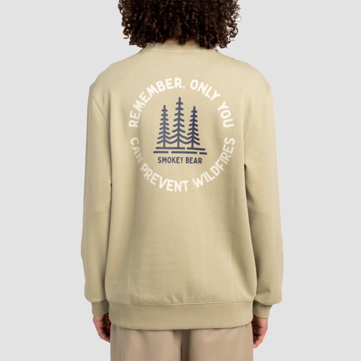 Element X Smokey Bear Remember Pullover Hoodie Tea