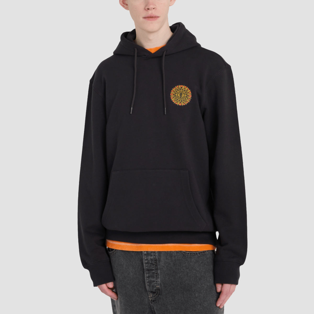 Element X Timber Orbit Pullover Hoodie Off Black