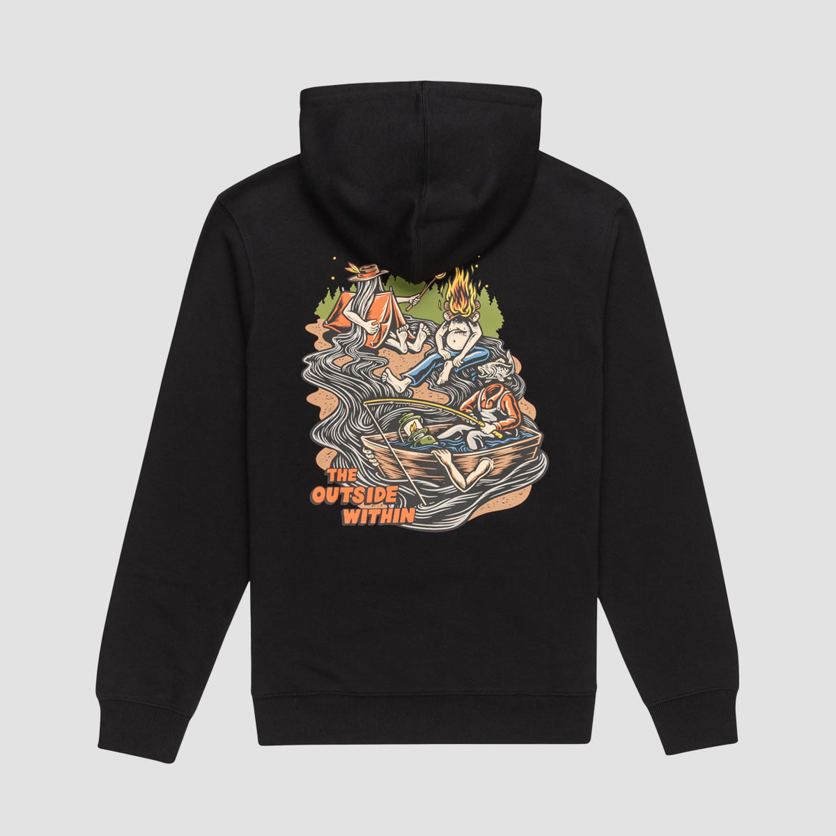 Element X Timber The Gathering Pullover Hoodie Flint Black