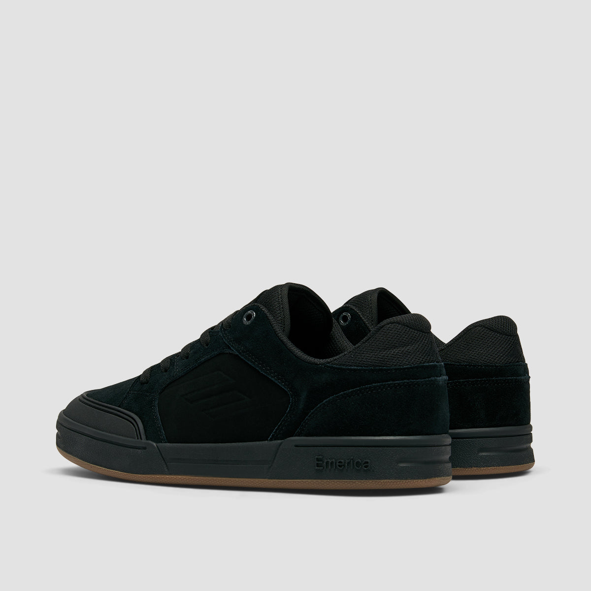 Emerica Heritic Shoes - Black/Black