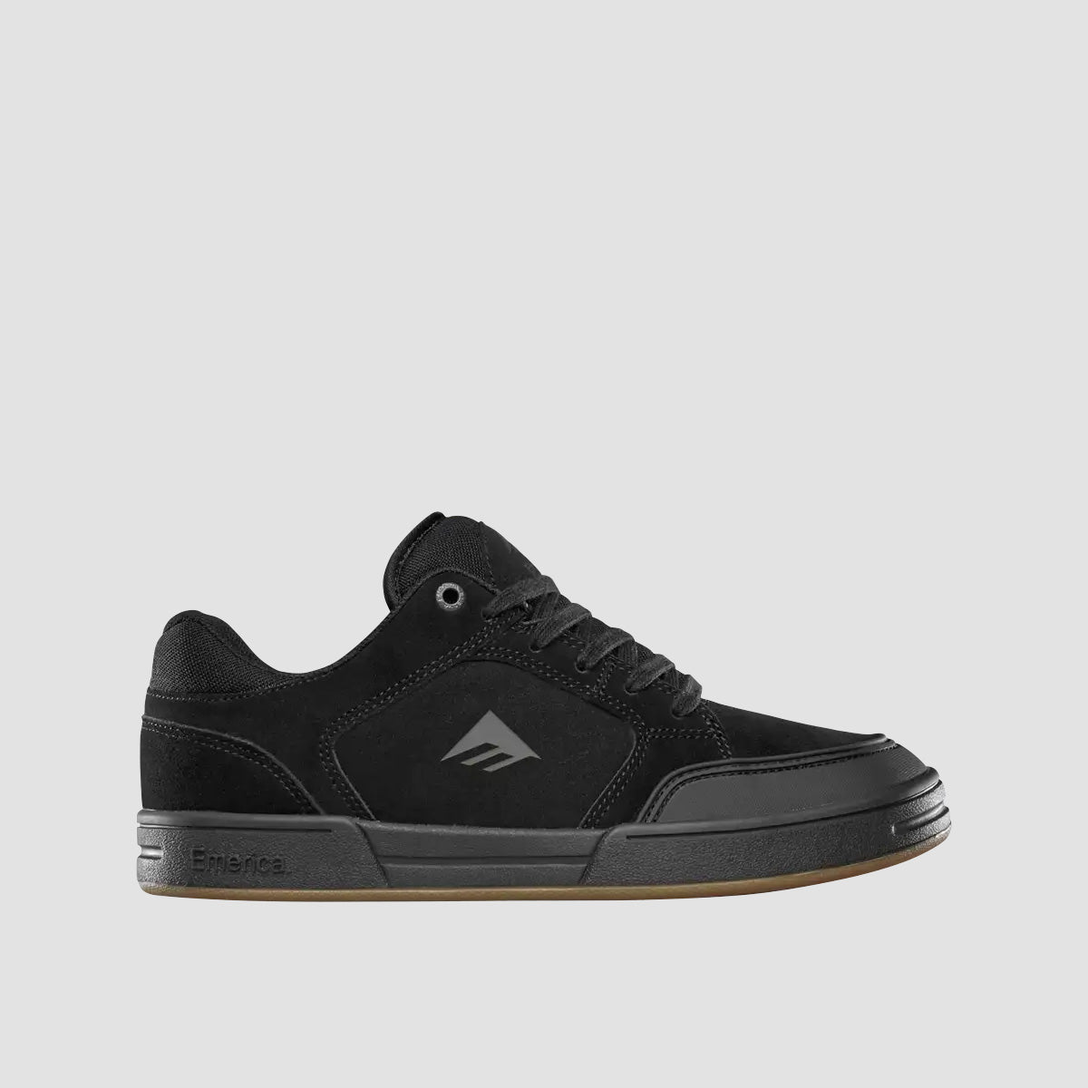Emerica Heritic Shoes - Black/Black/Gum