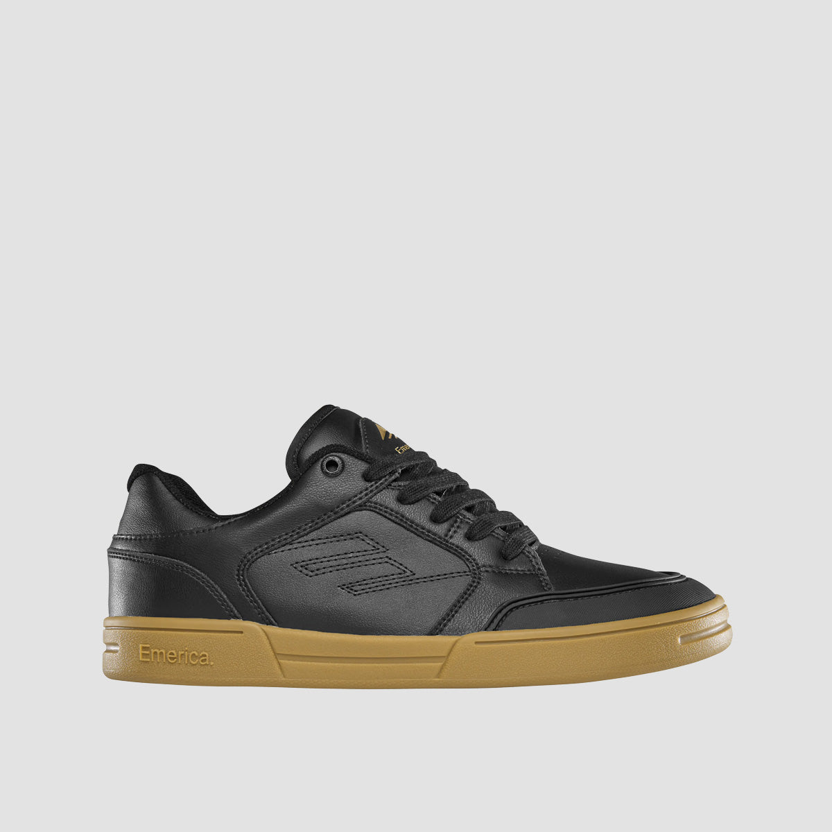 Emerica Heritic Shoes - Black/Gum