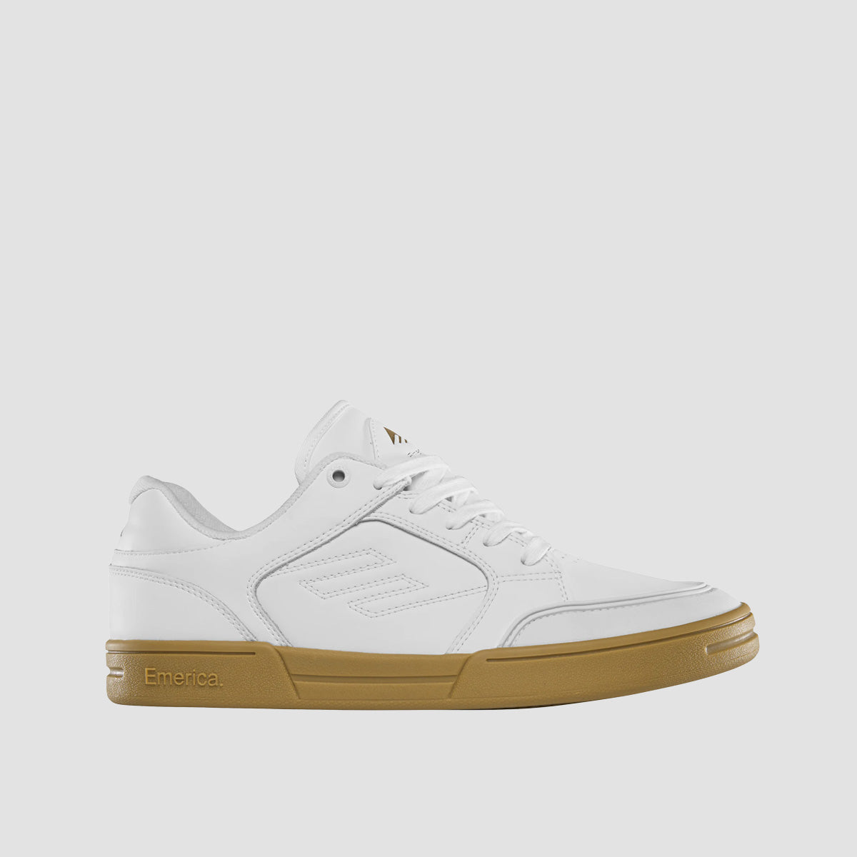 Emerica Heritic Shoes - White/Gum