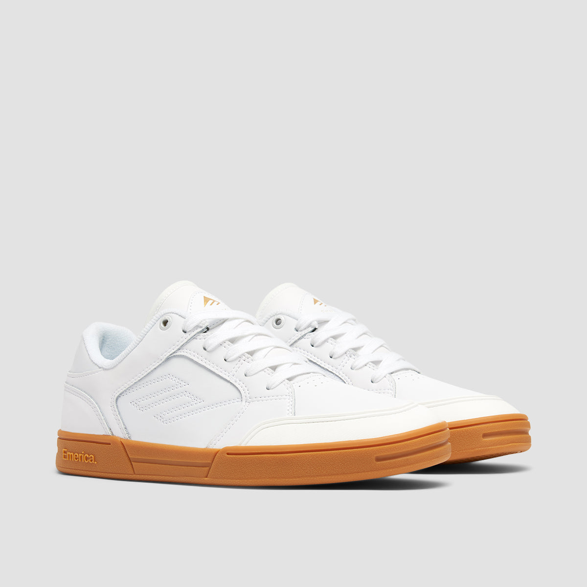 Emerica Heritic Shoes - White/Gum