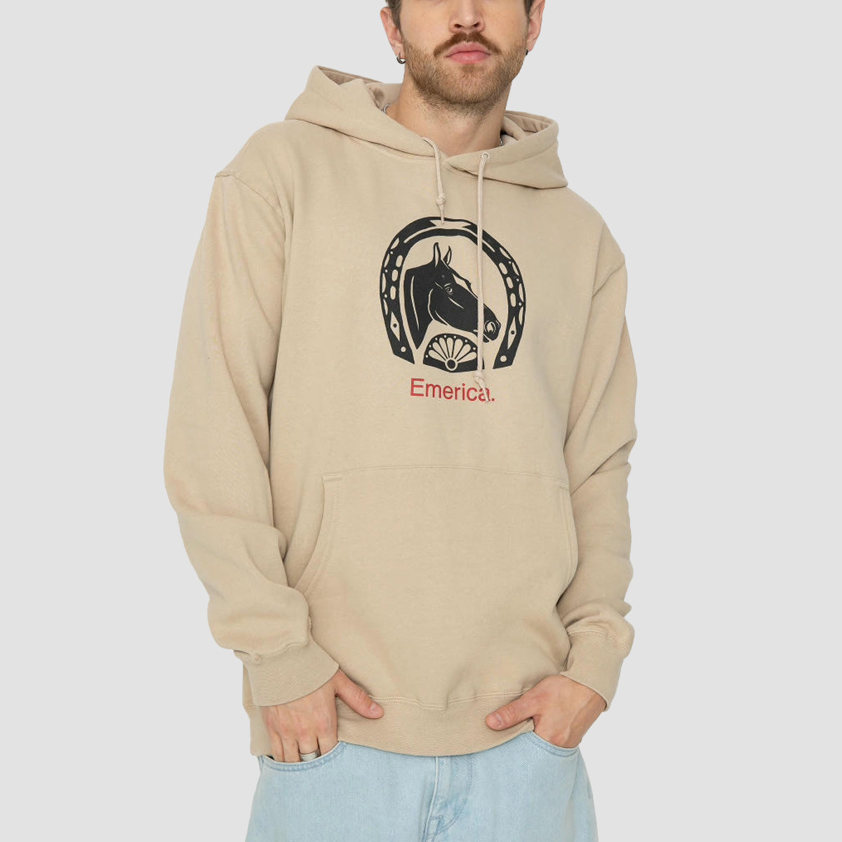 Emerica Jess Mudgett Pullover Hoodie Sand