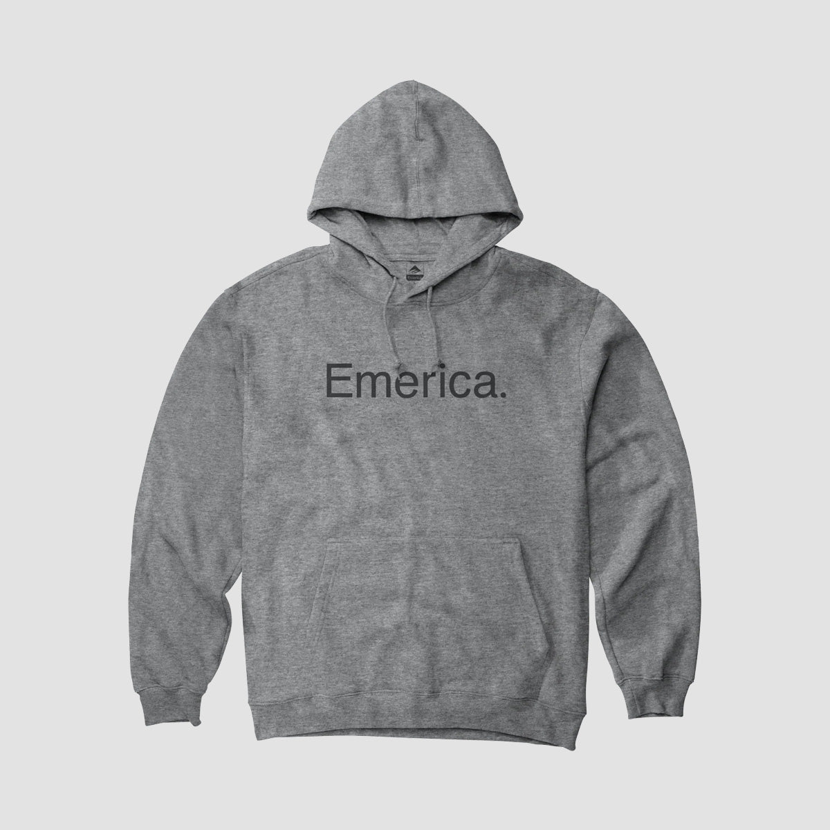 Emerica Pure Logo Pullover Hoodie Grey/Navy