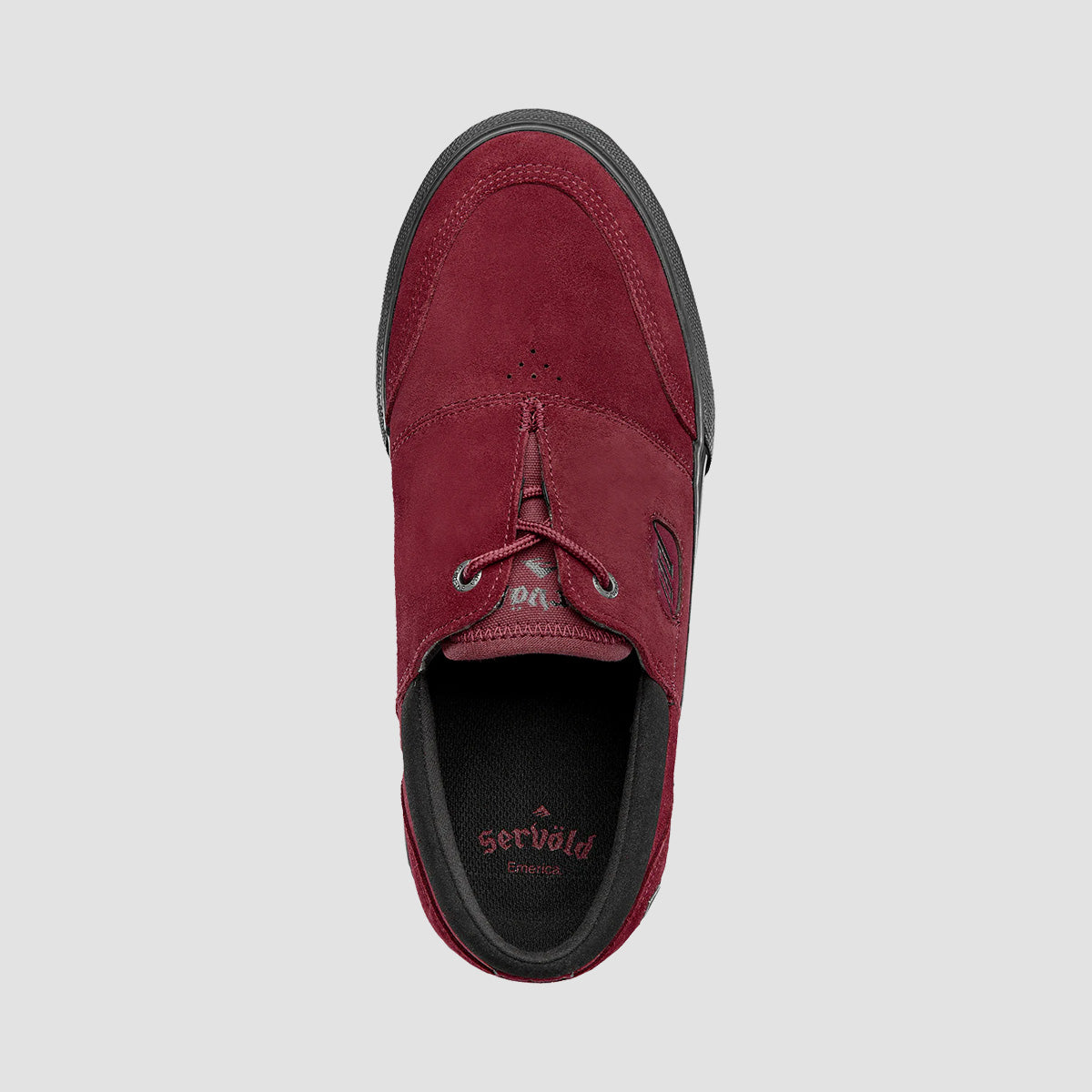 Emerica Servold Slip On Shoes - Oxblood