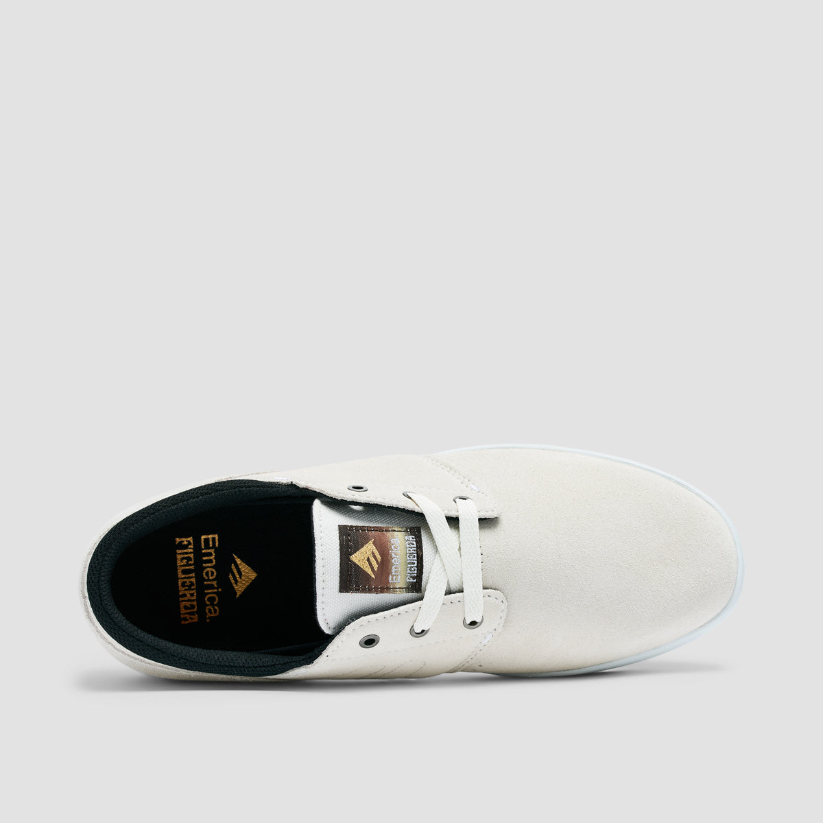 Emerica The Figueroa Shoes White/White/Black
