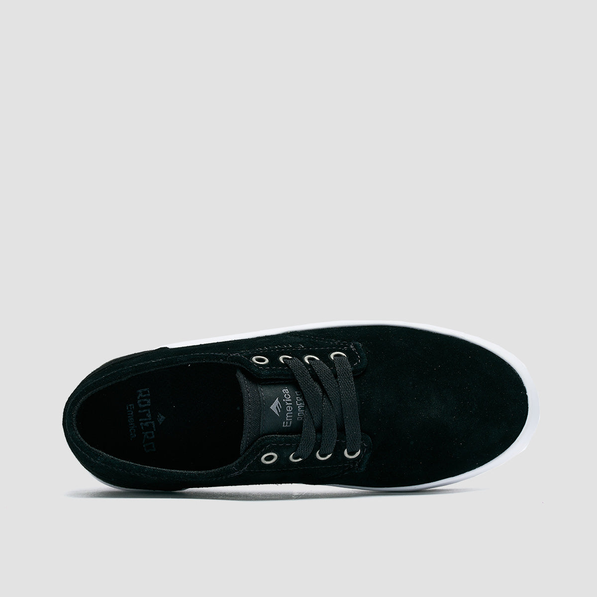 Emerica The Romero Laced Shoes Black/White/Gum - Kids