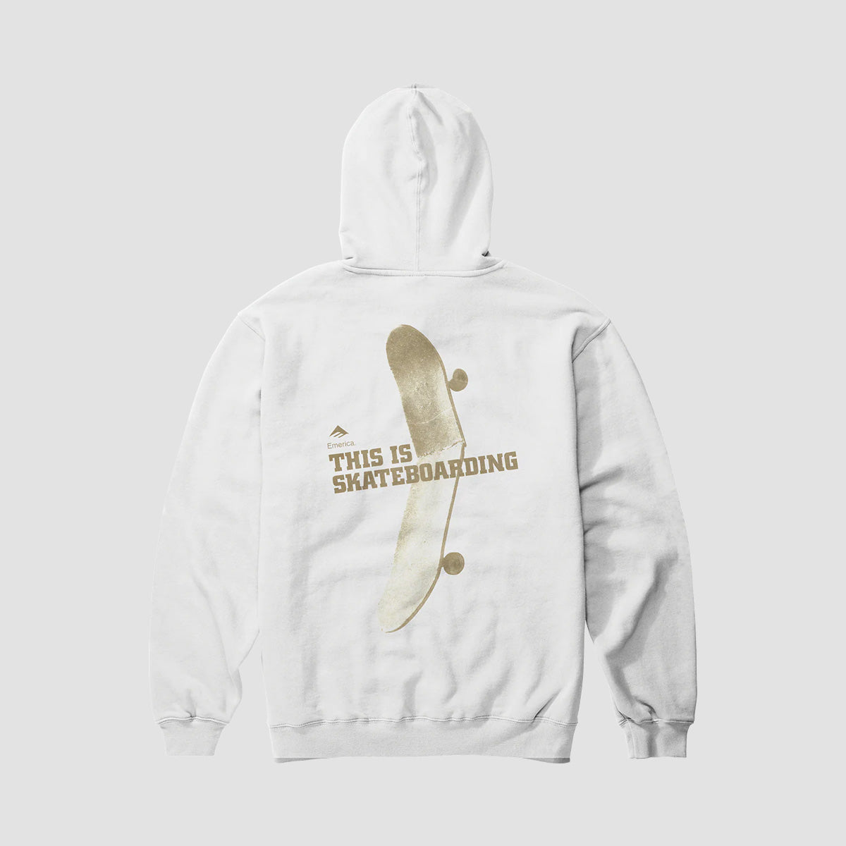 Emerica This Is Skateboarding Pullover Hoodie White