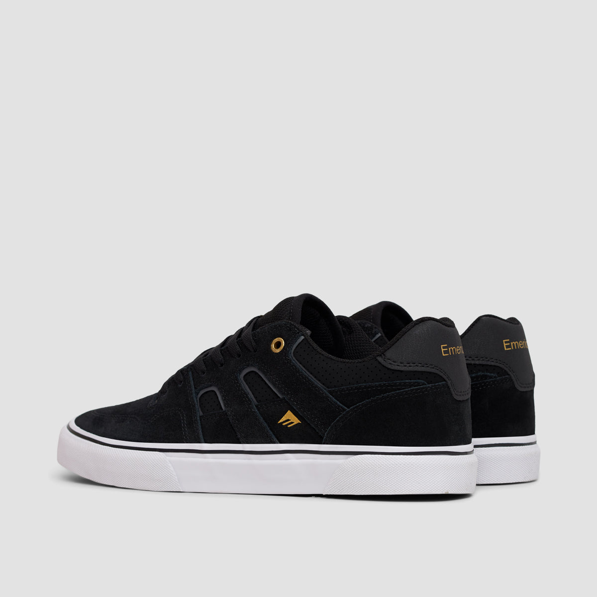 Emerica Tilt G6 Vulc Shoes - Black/White/Gold