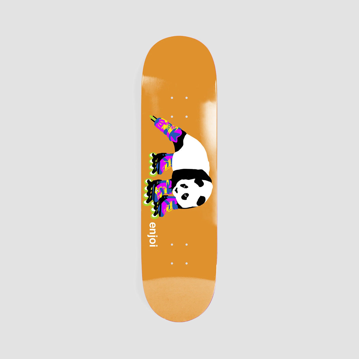 Enjoi Big Box Roller Blades R7 Skateboard Deck Orange - 8.5"