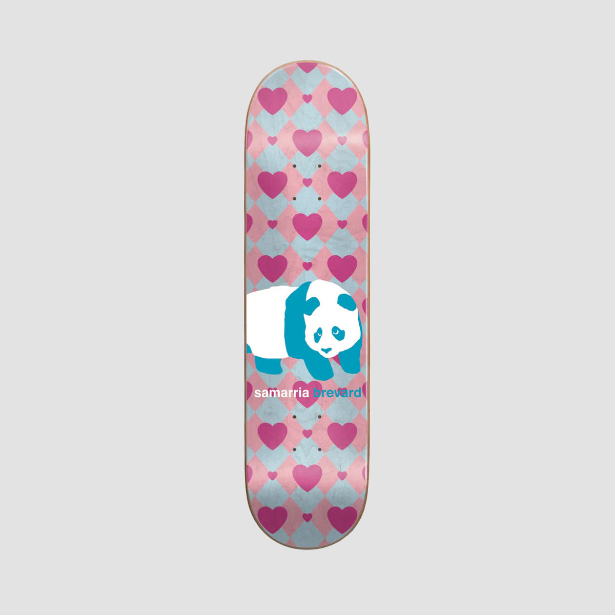 Enjoi Peekaboo Pro Panda Super Sap R7 Skateboard Deck Samarria Brevard/Pink - 8"