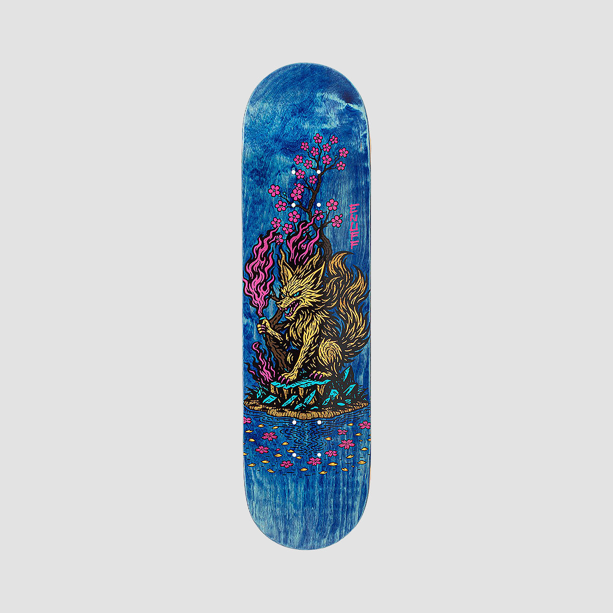 Enuff Designer Skateboard Deck Yokai Kitsune - 8.5"