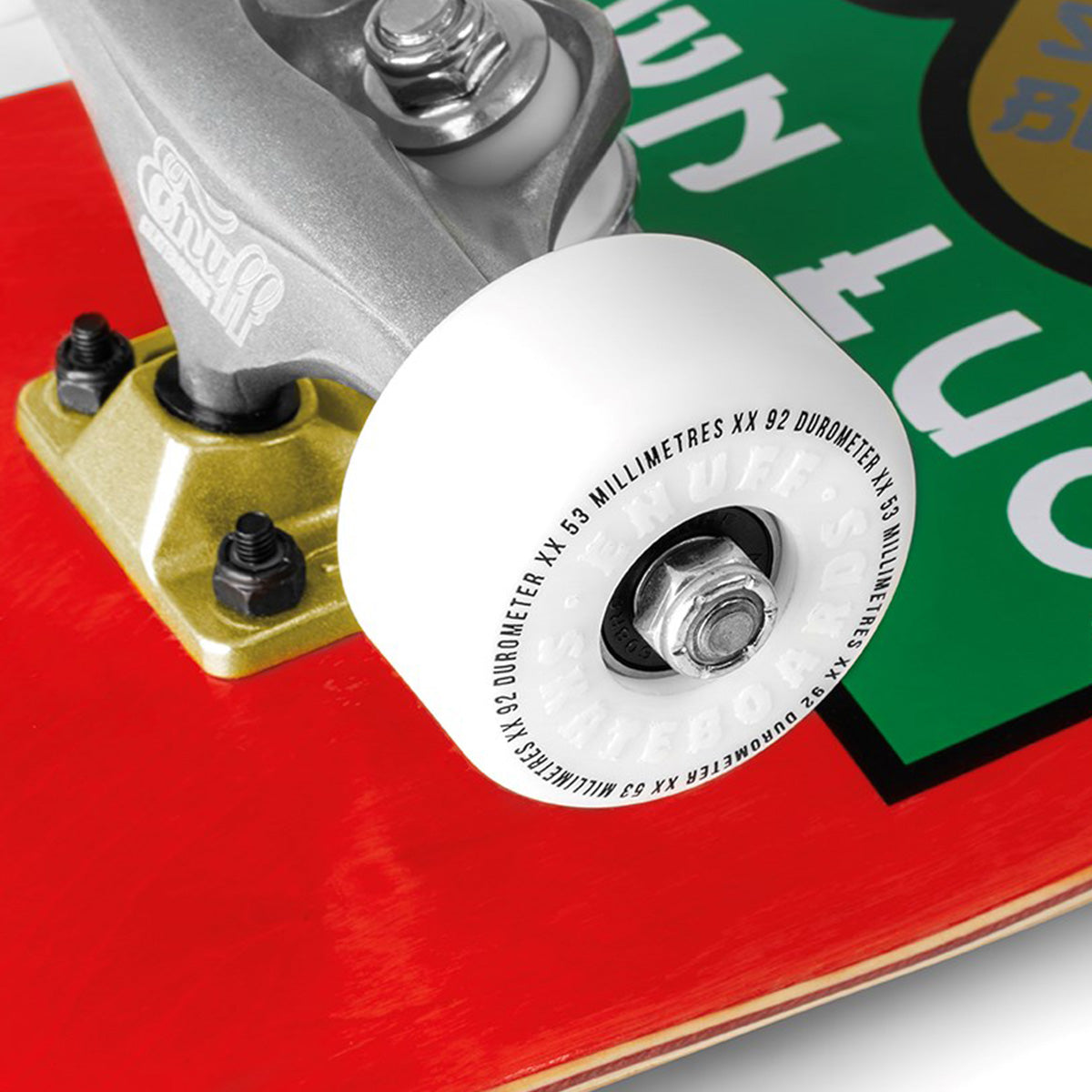 Enuff Lucky Cat Skateboard Red - 8"