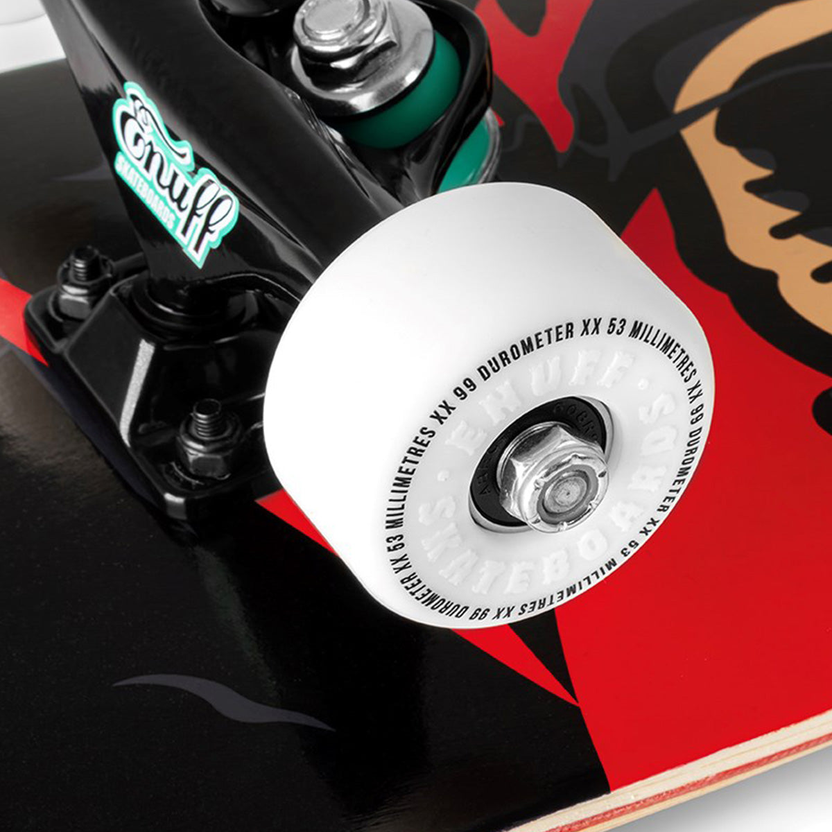 Enuff Pyro III Skateboard Red - 7.75"