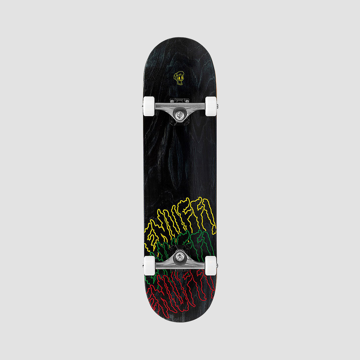 Enuff Three Tier Reloaded Skateboard Black - 8"