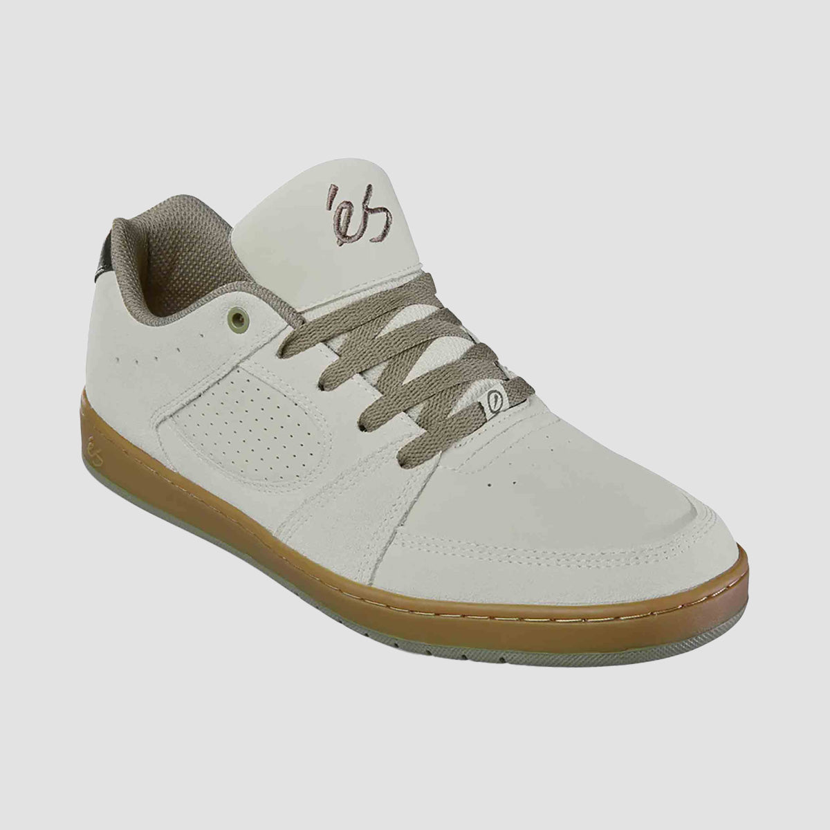 eS Accel Slim Shoes - White/Black/Gum